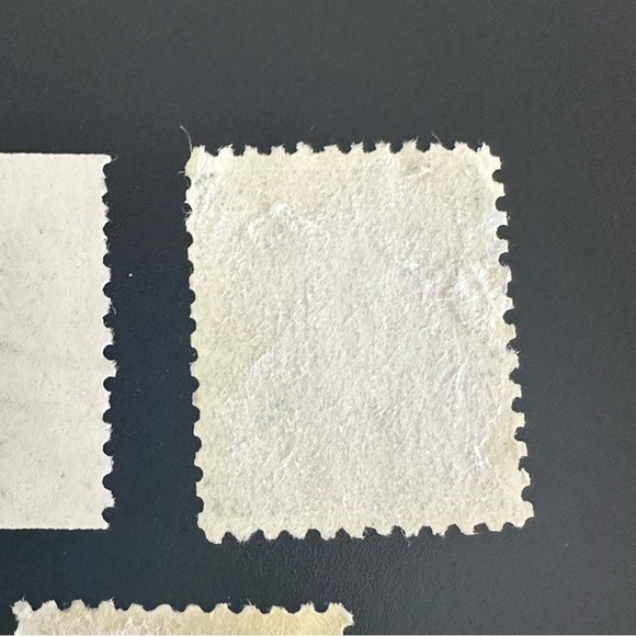 Vintage 5 Cent George Washington Postage Stamps – Blue Used Lot of 3 | 1960s USA - Picture 5 of 10